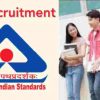 Indian standard bureau job 2024